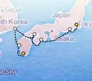 8 Night Tokyo to Suez Canal cruise