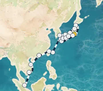 28 Night Tokyo to Singapore cruise