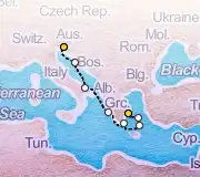 7 Night Monfalcone to Athens cruise
