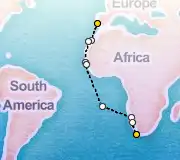 21 Night Lisbon to Cape Town cruise