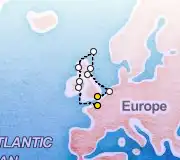 11 Night Tilbury to Paris cruise