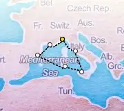 7 Night Savona to Savona cruise
