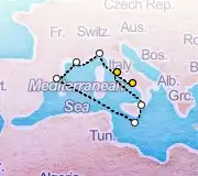 7 Night Rome to Naples cruise