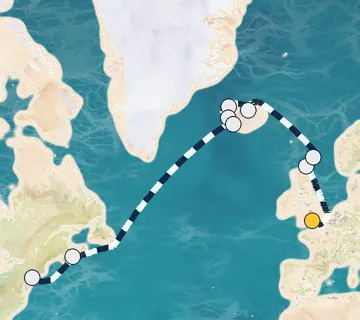 15 Night London to New York cruise