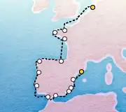 18 Night Amsterdam to Barcelona cruise
