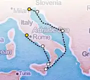 7 Night Rome to Venice cruise
