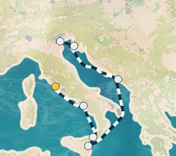 7 Night Rome to Venice cruise
