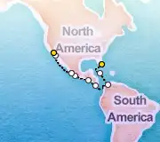 16 Night Miami to Los Angeles cruise