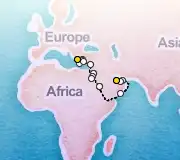 21 Night Athens to Doha cruise