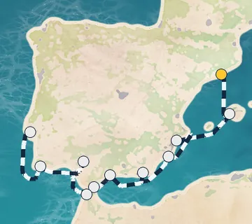 10 Night Barcelona to Lisbon cruise