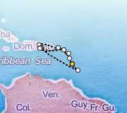 14 Night Fort-de-France to Fort-de-France cruise