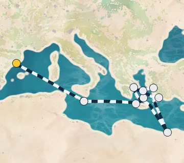 14 Night Barcelona to Athens cruise