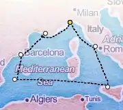 7 Night Savona to Savona cruise