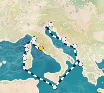 10 Night Rome to Trieste cruise