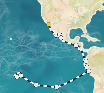 31 Night San Diego to Papeete cruise
