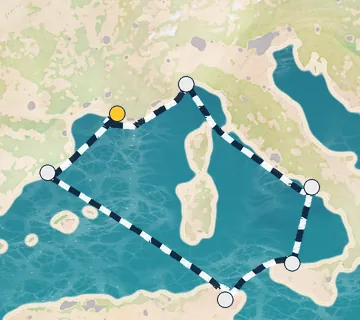 7 Night Marseille to Marseille cruise