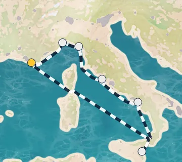 7 Night Toulon to Toulon cruise