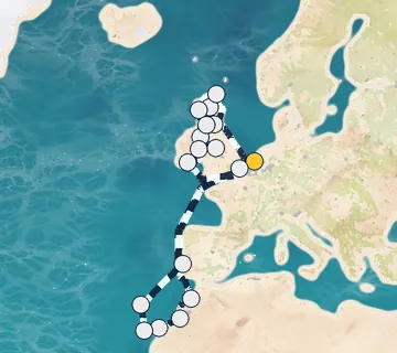 28 Night Rotterdam to Rotterdam cruise