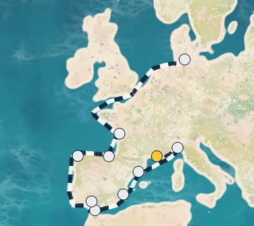 13 Night Marseille to Kiel cruise