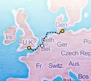 4 Night London to Kiel cruise