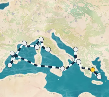 14 Night Athens to Rome cruise