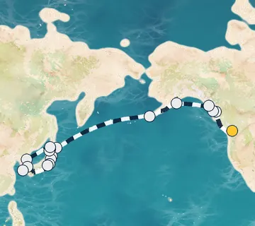 34 Night Vancouver to Tokyo cruise