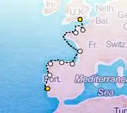 11 Night Lisbon to Portsmouth cruise