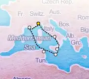 7 Night Savona to Savona cruise