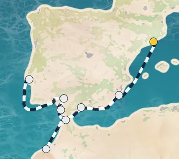10 Night Barcelona to Lisbon cruise