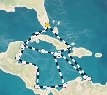 21 Night Miami to Miami cruise