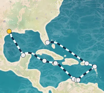 15 Night Houston to Miami cruise