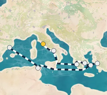 10 Night Rome to Barcelona cruise