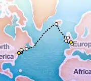 16 Night New York to London cruise