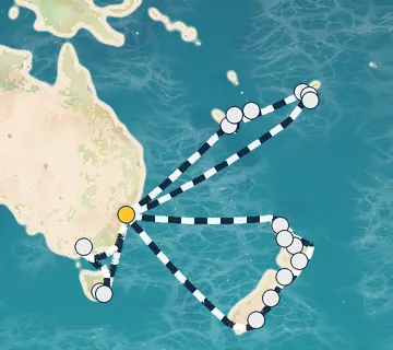 36 Night Sydney to Sydney cruise