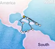 21 Night Ft. Lauderdale to Ft. Lauderdale cruise