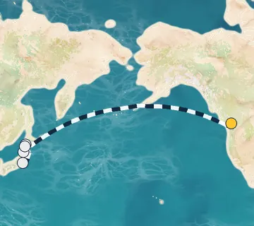 15 Night Vancouver to Tokyo cruise
