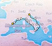 14 Night Barcelona to Venice cruise