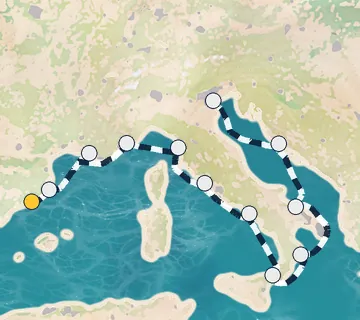 14 Night Barcelona to Venice cruise