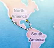 16 Night Port Canaveral to Los Angeles cruise