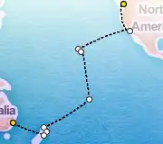 31 Night Vancouver to Sydney cruise