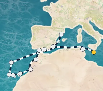 14 Night Valletta to Barcelona cruise
