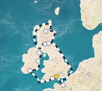 12 Night London to London cruise
