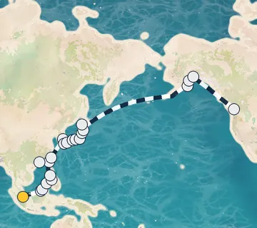 38 Night Singapore to Vancouver cruise