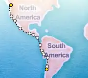 26 Night Vancouver to San Antonio cruise