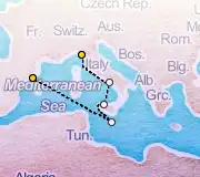 5 Night Florence to Barcelona cruise