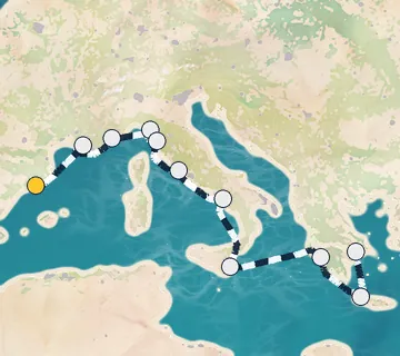 14 Night Barcelona to Athens cruise
