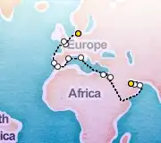 27 Night Doha to Kiel cruise