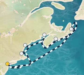 9 Night Bayonne to Bayonne cruise