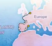 10 Night Rotterdam to Barcelona cruise