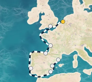 10 Night Rotterdam to Barcelona cruise